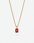 Ruby Pendant Necklace | 2 Carat 18K Gold 1