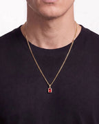 Ruby Pendant Necklace | 1 Carat 18K Gold 2