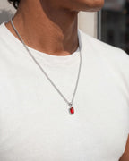 Ruby Pendant Necklace | 1 Carat 7