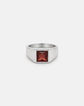 Ruby Ring | Titanium Steel 1