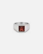 Ruby Ring | Titanium Steel 1