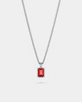 Ruby Pendant Necklace | 2 Carat 1
