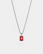 Ruby Pendant Necklace | 2 Carat 1
