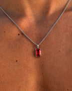 Ruby Pendant Necklace | 2 Carat 8