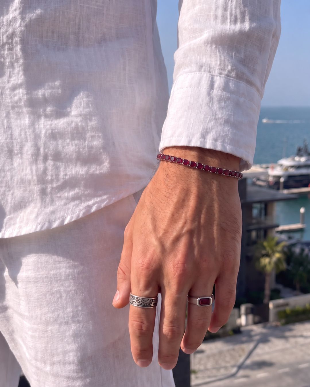 Ruby Ring | 1 Carat 925 Silver 2
