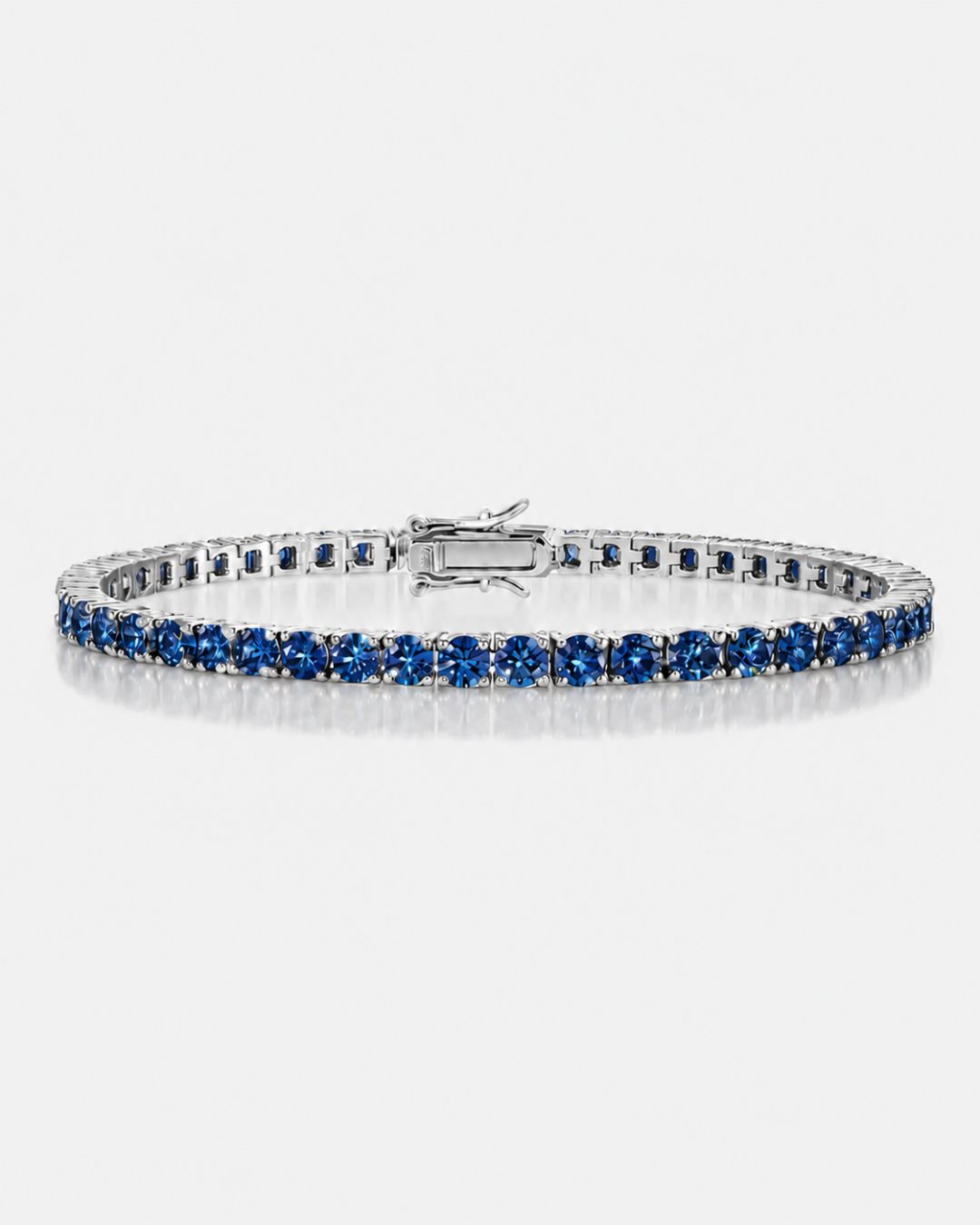 Saphir Éclat Bracelet | Royal Blue Moissanite 1