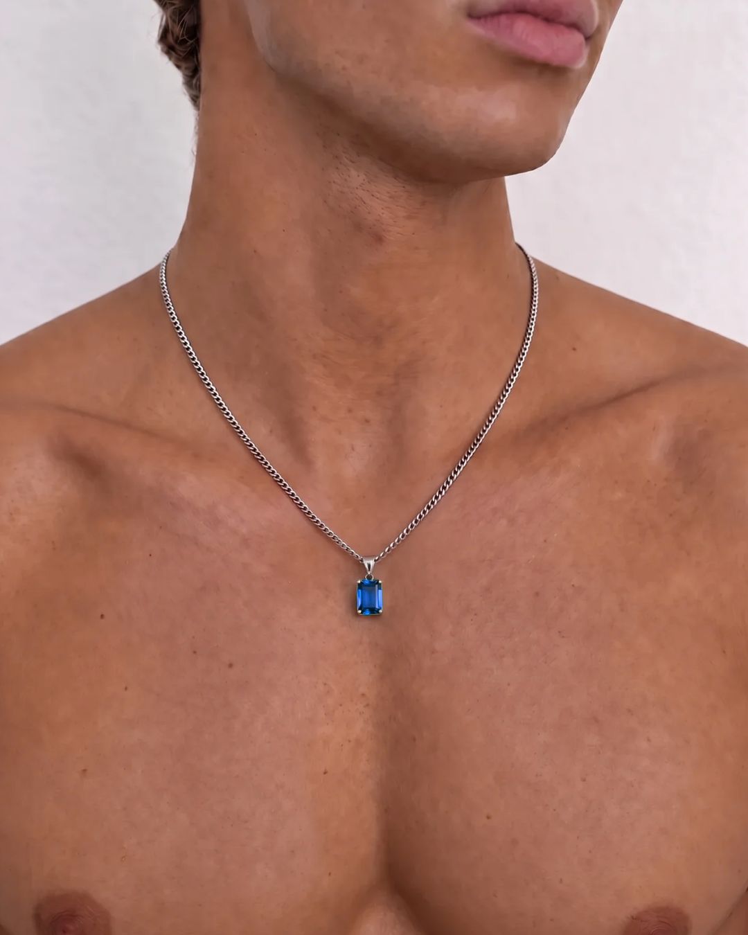 Sapphire Pendant Necklace | 2 Carat 3