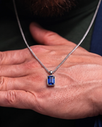 Sapphire Pendant Necklace | 1 Carat 2
