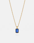Sapphire Pendant Necklace | 1 Carat 18K Gold 1