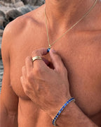 Sapphire Pendant Necklace | 1 Carat 18K Gold 3