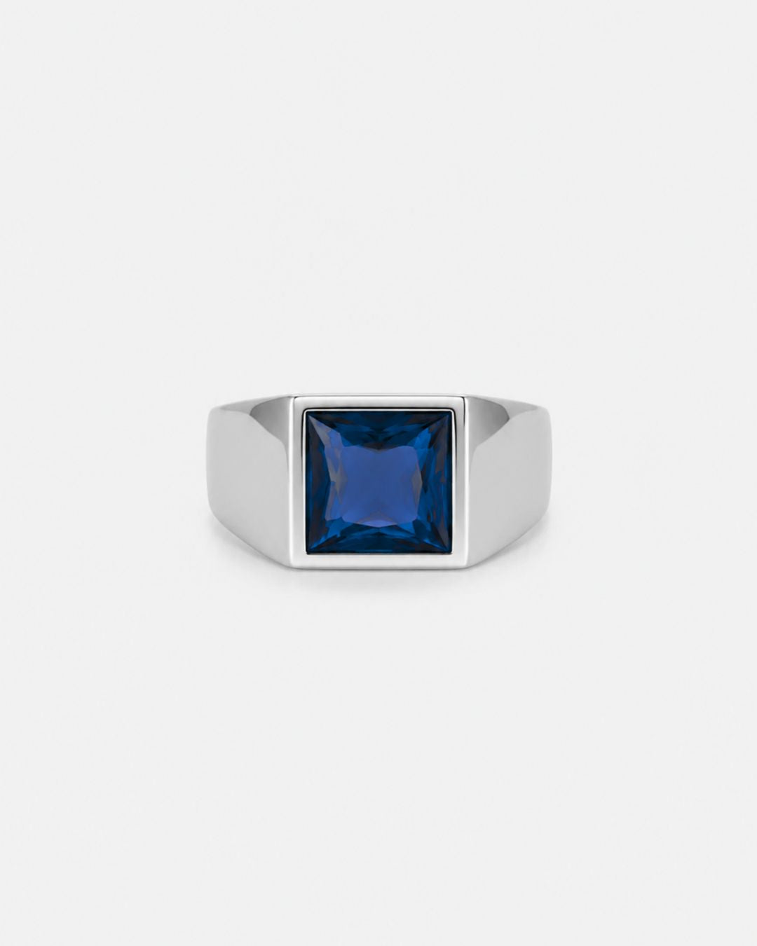 Sapphire Ring | Titanium Steel 5