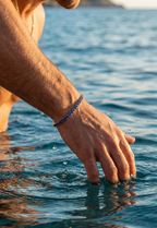 Reserva Tennis Bracelet | Sapphire Blue 14K Gold 6