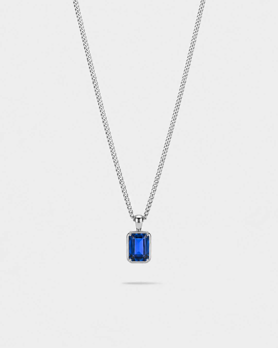 Sapphire Pendant Necklace | 1 Carat 1
