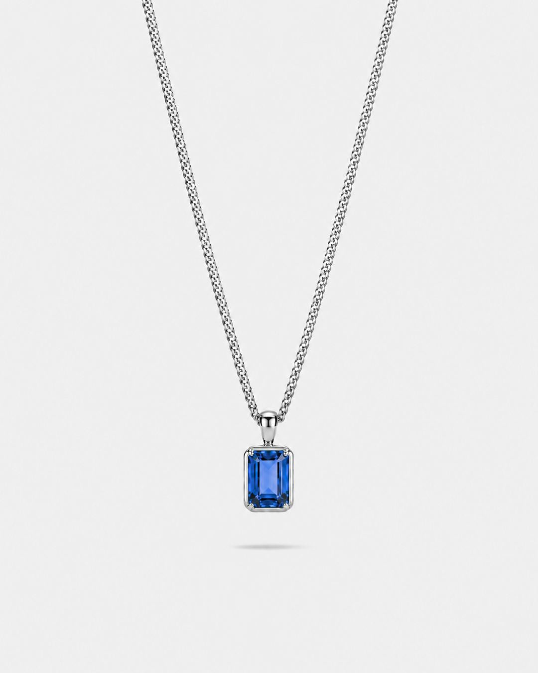 Sapphire Pendant Necklace | 2 Carat 1