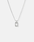 Silhouette Frame Necklace | Silver Plated 1