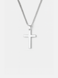 Eterna Cross Necklace | Platinum 1