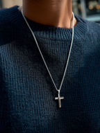 Eterna Cross Necklace | Platinum 6