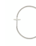 Eterna Cross Bracelet | Platinum 4