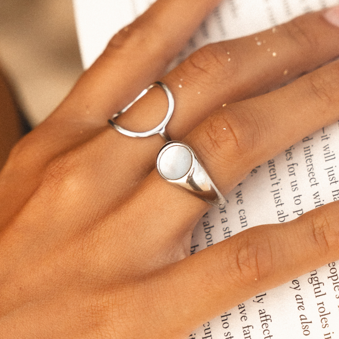 Mother Of Pearl Ring 3
