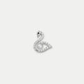 Baroque Pearl Swan Charm 1