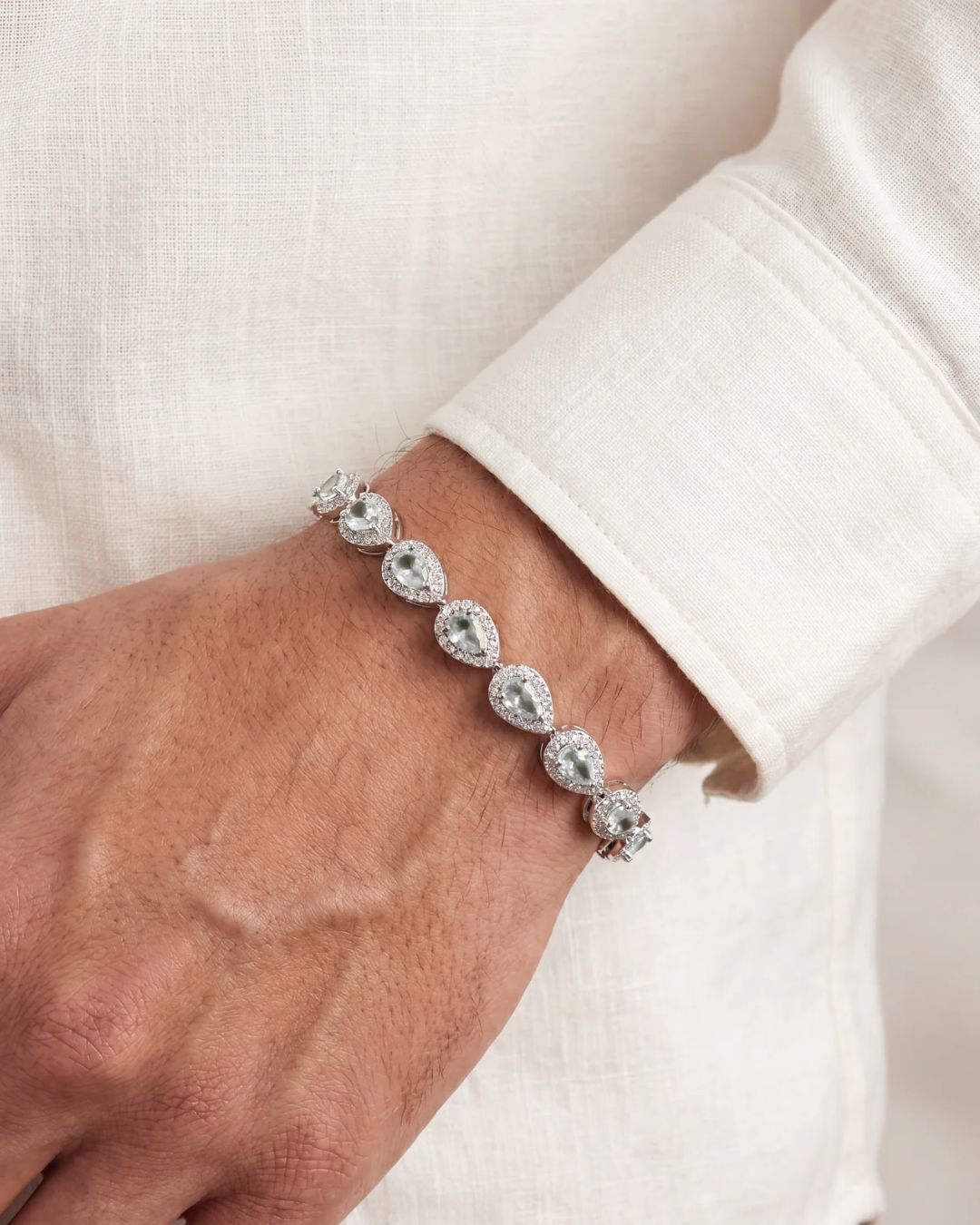 Teardrop Bracelet | Quartz 2