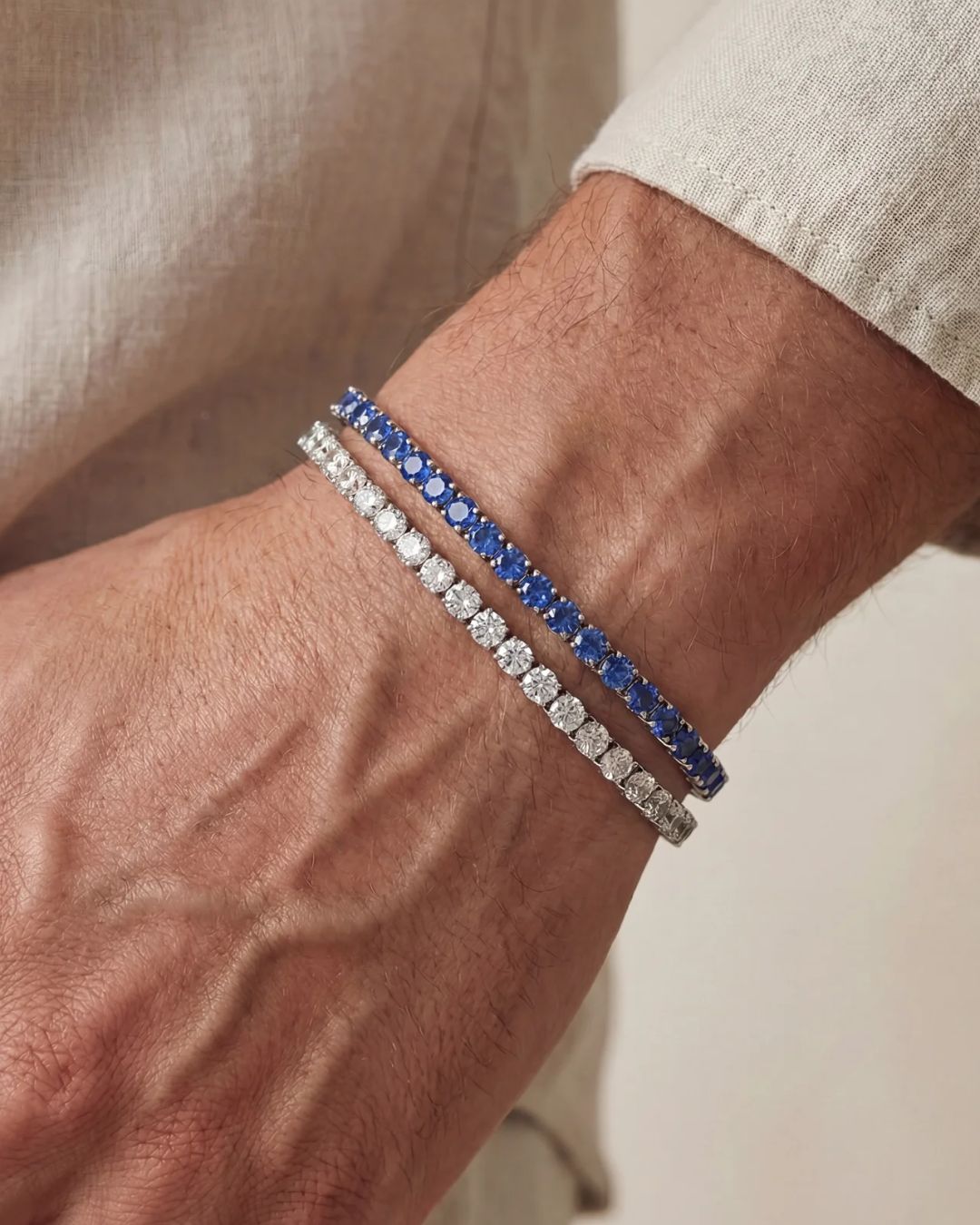 Reserva Tennis Bracelet | Quartz Silver 3