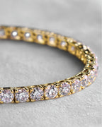 Tennis Bracelet | Gold 3mm 3