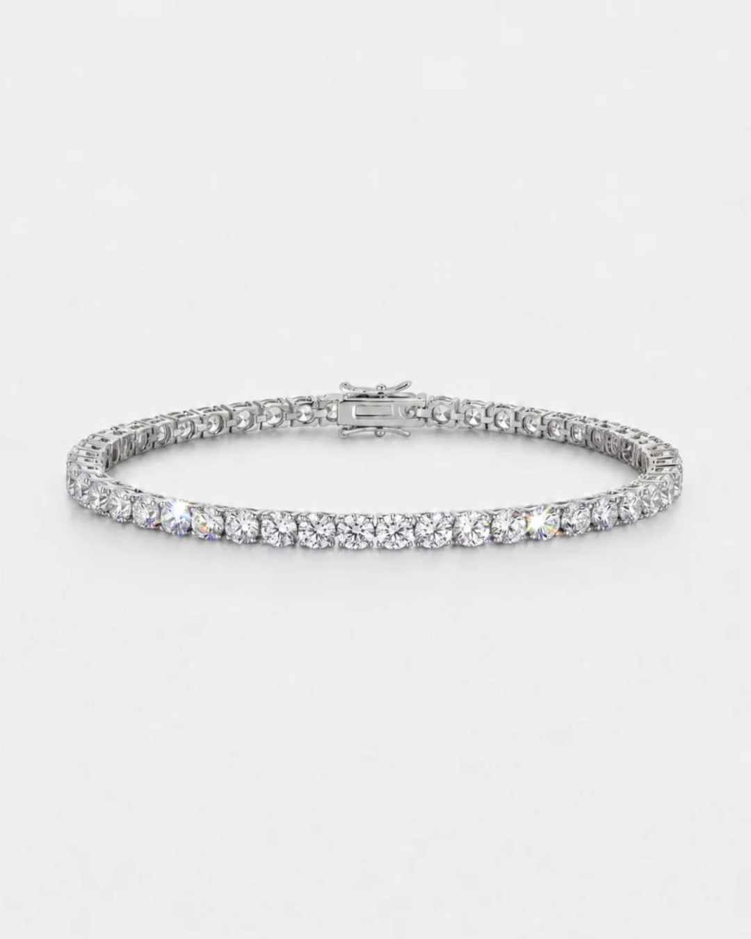 Tennis Bracelet | Quartz Silver 1