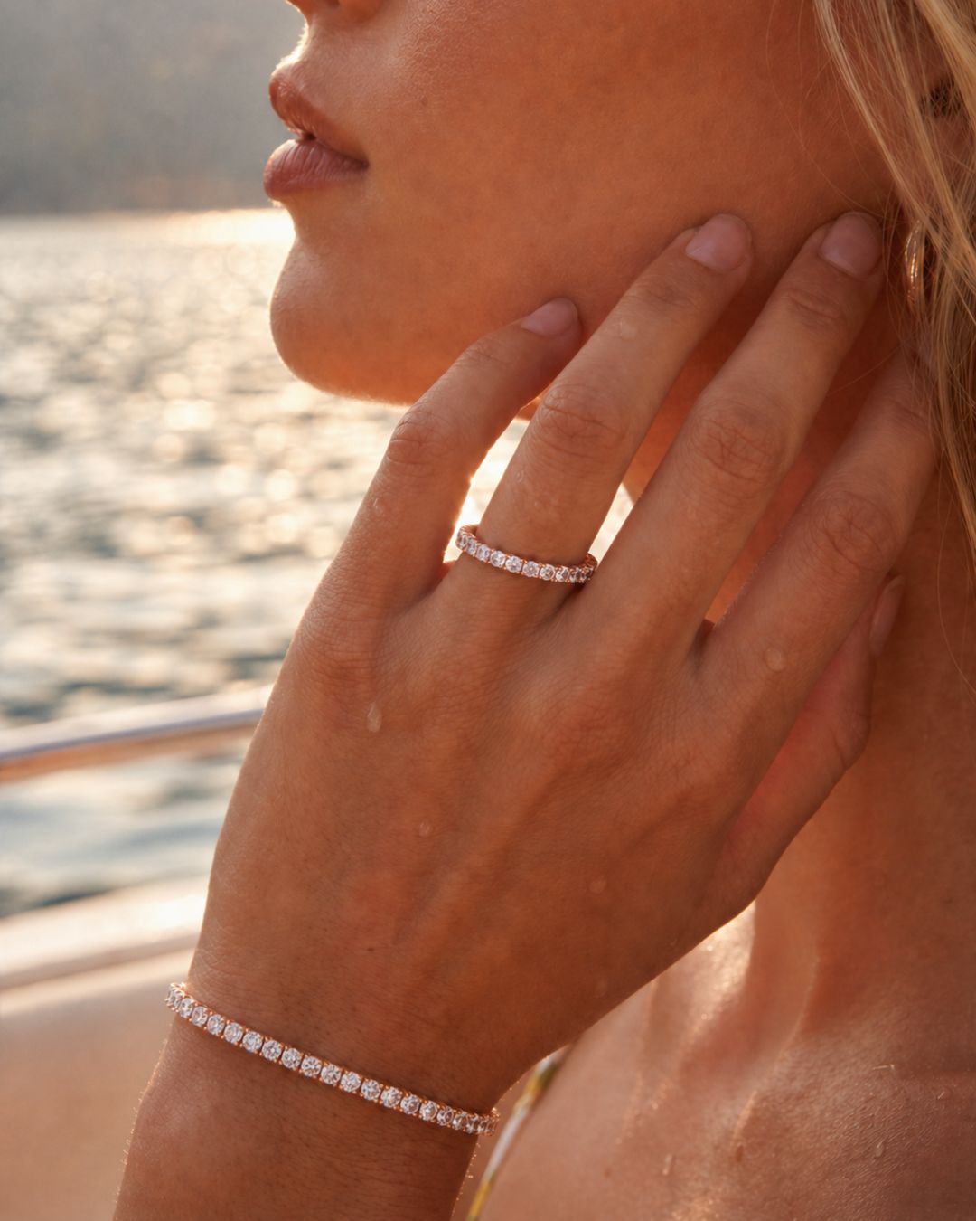Rosé Tennis Bracelet | 3mm 2