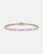 Rosé Tennis Bracelet | 3mm 1