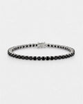 Tennis Bracelet | Onyx Black Silver 1
