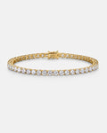 Tennis Bracelet | Quartz 14K Gold 1
