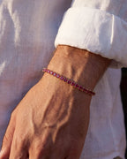 Reserva Tennis Bracelet | Ruby Red 14K Gold 4