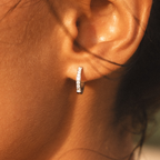 Tiny Gold Hoop Earrings 3