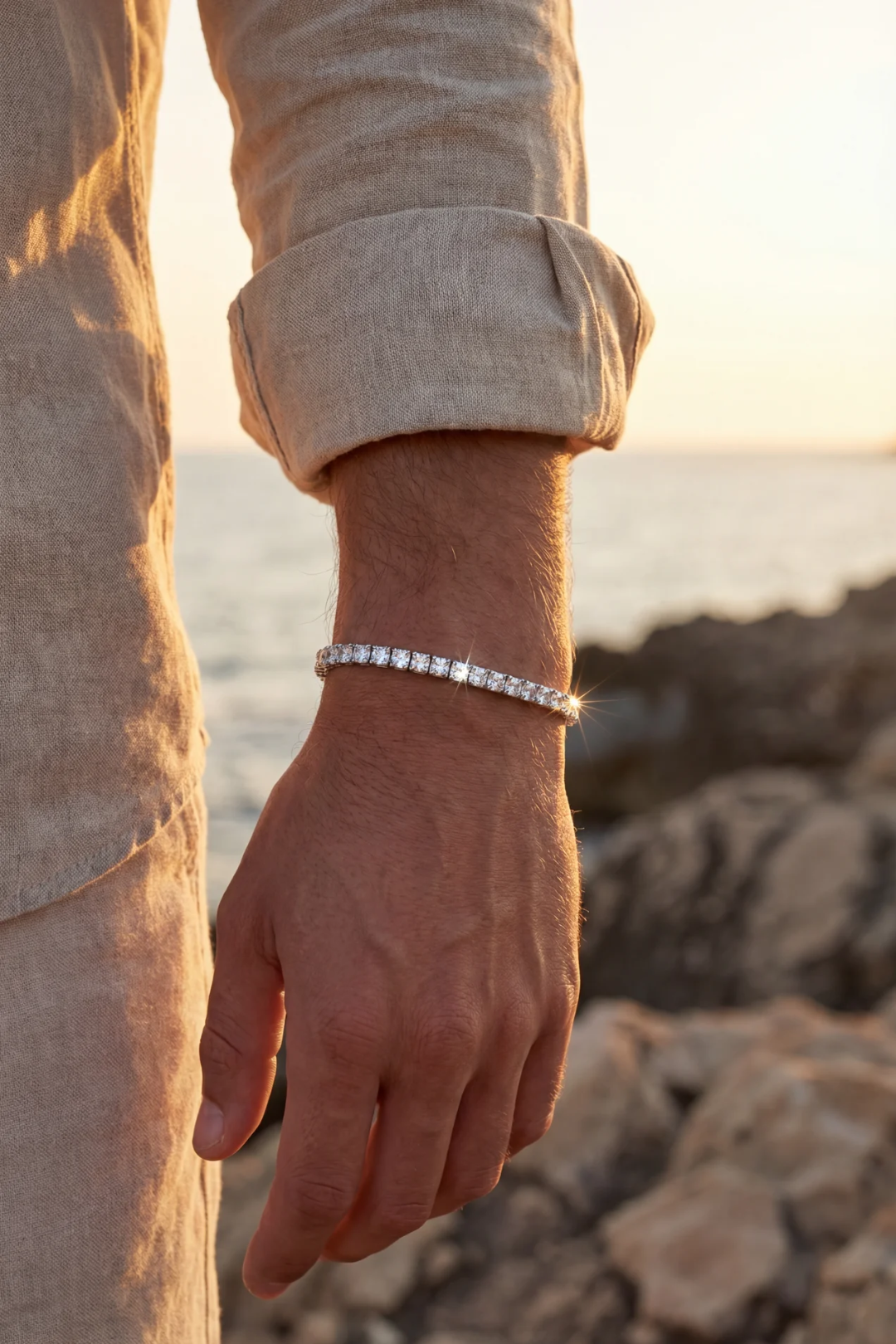 Tennis Bracelet | Titanium Steel 6