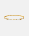 Tennis Bracelet | Titanium Steel 18K Gold 1