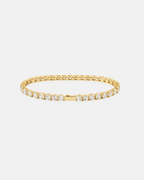Tennis Bracelet | Titanium Steel 18K Gold 1