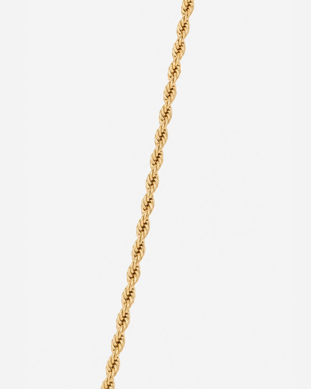 Tressé Acier Necklace | 18K Gold Plated 3mm 3