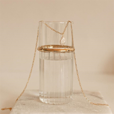 Kos Pearl Paperclip Necklace 5