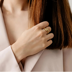 Cora Sculpted Ring 7