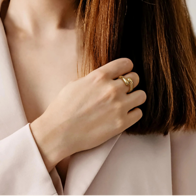 Cora Sculpted Ring 7