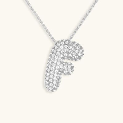 Golden Initial Necklace 38