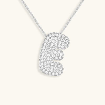 Golden Initial Necklace 36