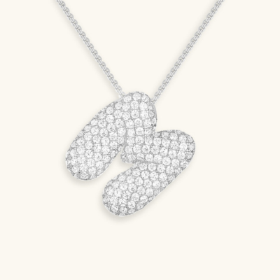 Golden Initial Necklace 44