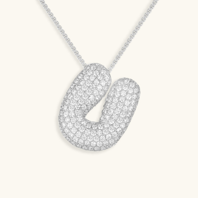 Golden Initial Necklace 53
