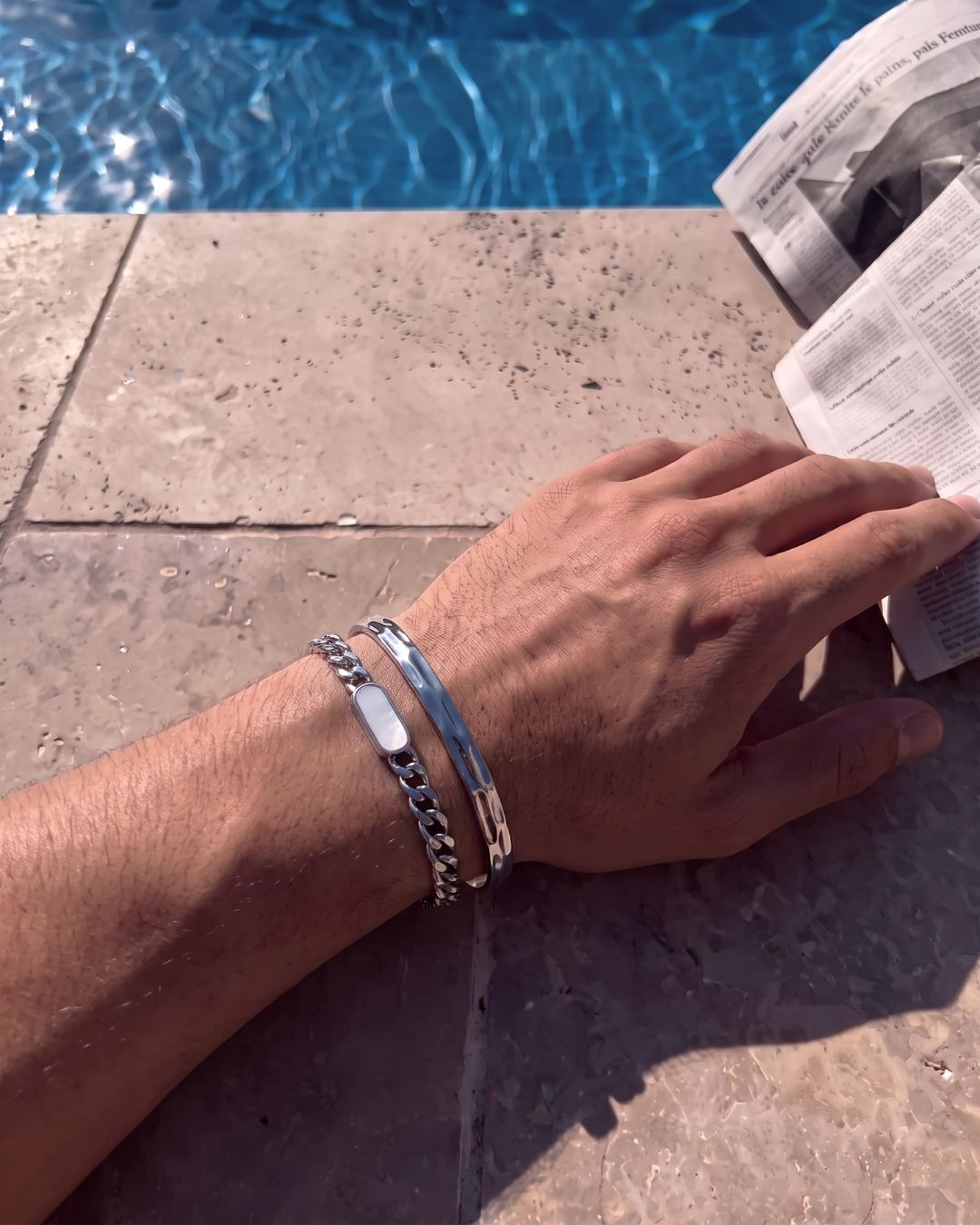 Verde Bracelet | Nacre White 4