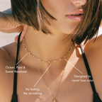 White Beaded Choker 2