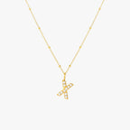 Pearl Initial Necklace 32