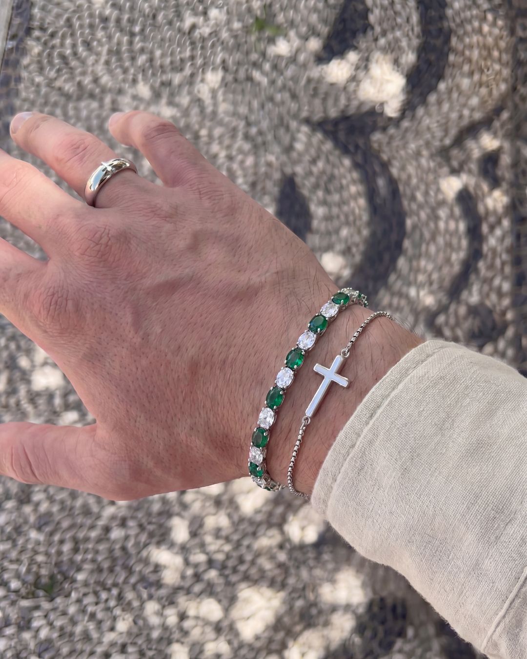 Zafiro Bracelet | Emerald Green 4