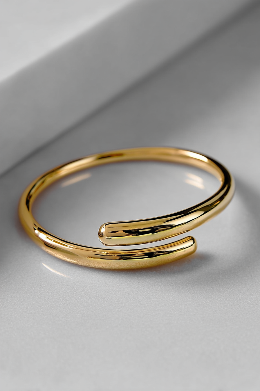 Bangle Bracelet I Gold Plated 6